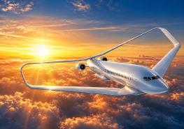 Airplane Sunset_1